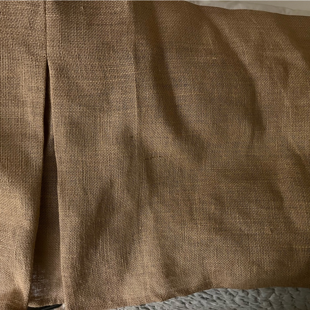 Ballard Designs Jute Bedskirt- Full